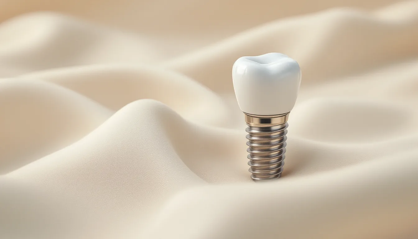 Implante dental titânio com coroa cerâmica — Zhoe Odontologia, Curitiba